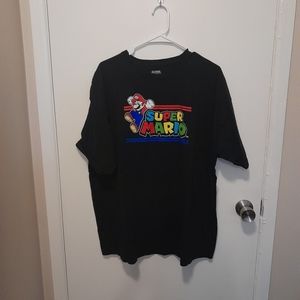 Super Mario T Shirt Black Size 3XL